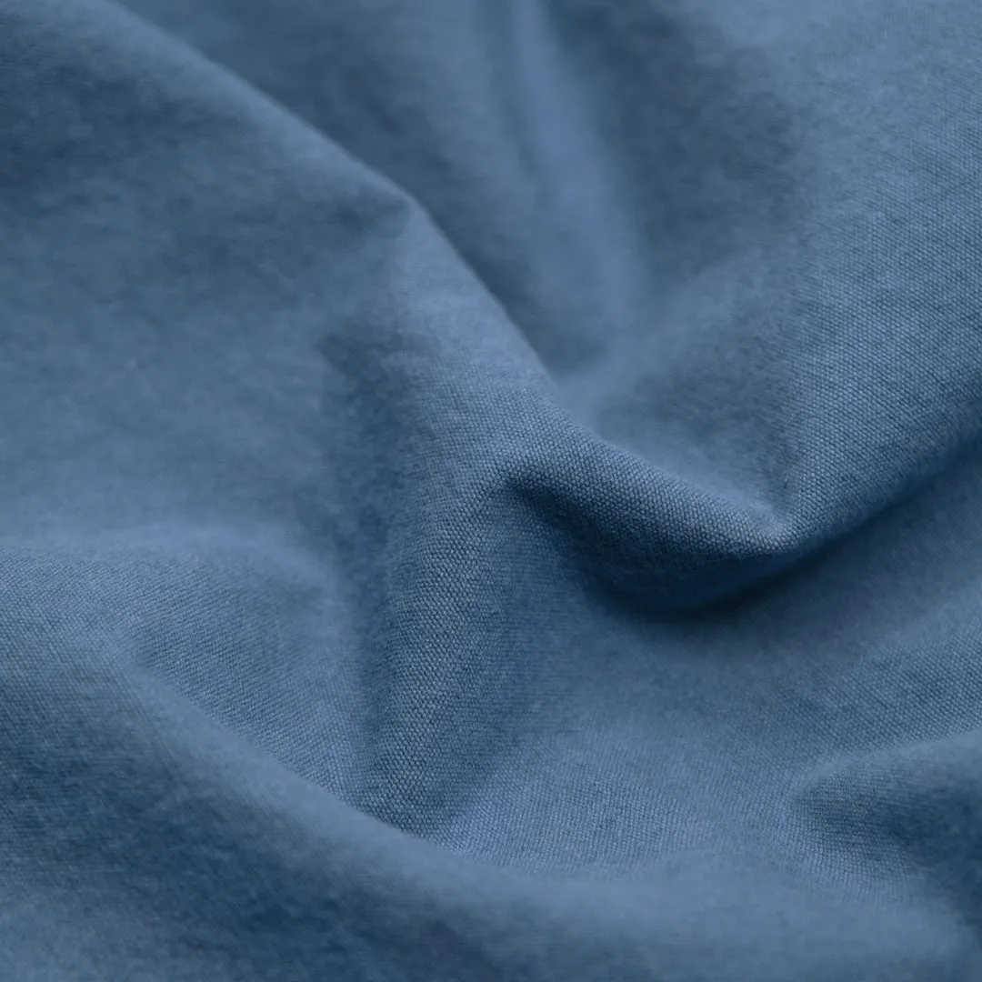 7oz Softened Organic Cotton - Blue Pool