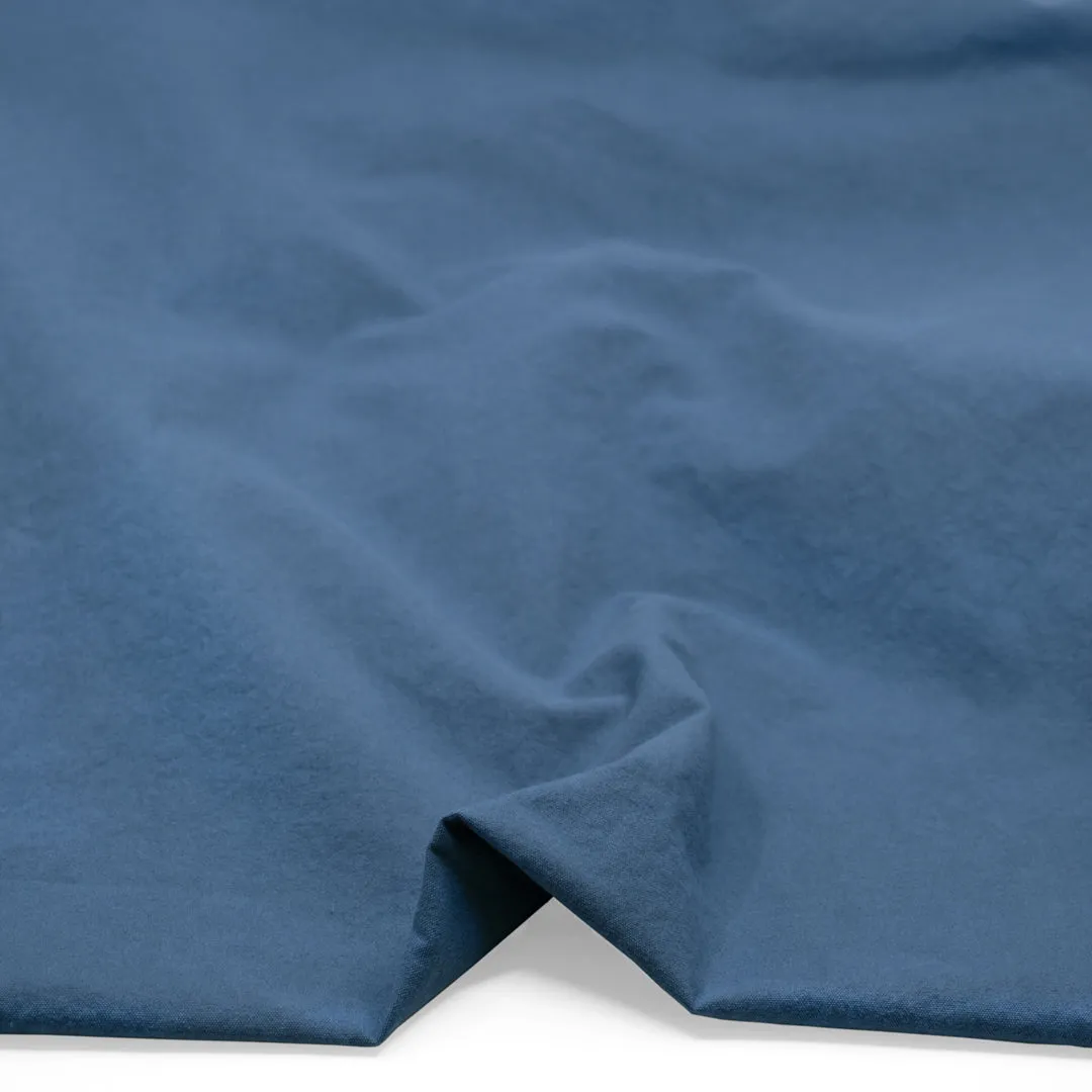 7oz Softened Organic Cotton - Blue Pool