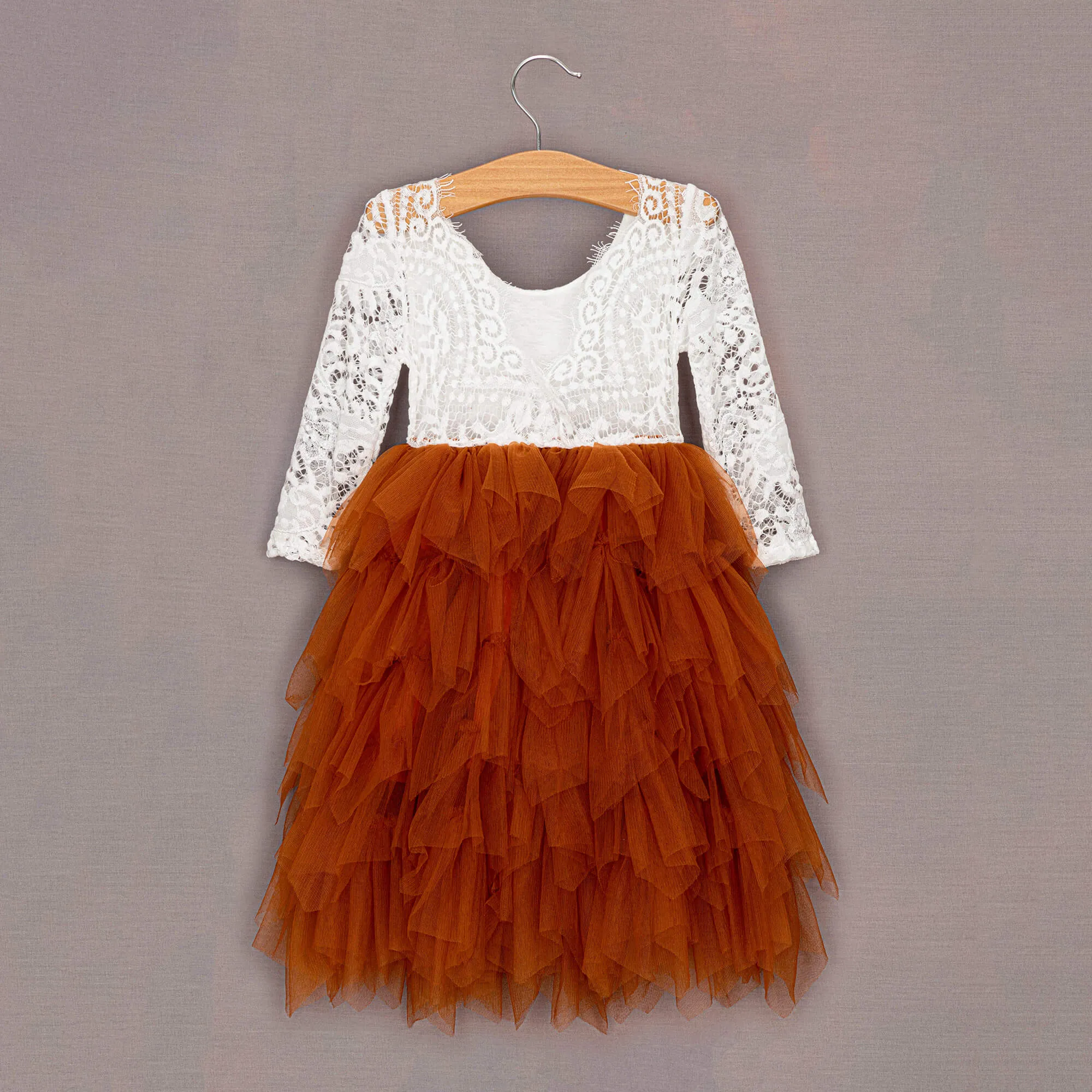 Baby Bohemian Spirit Dress - Burnt Orange