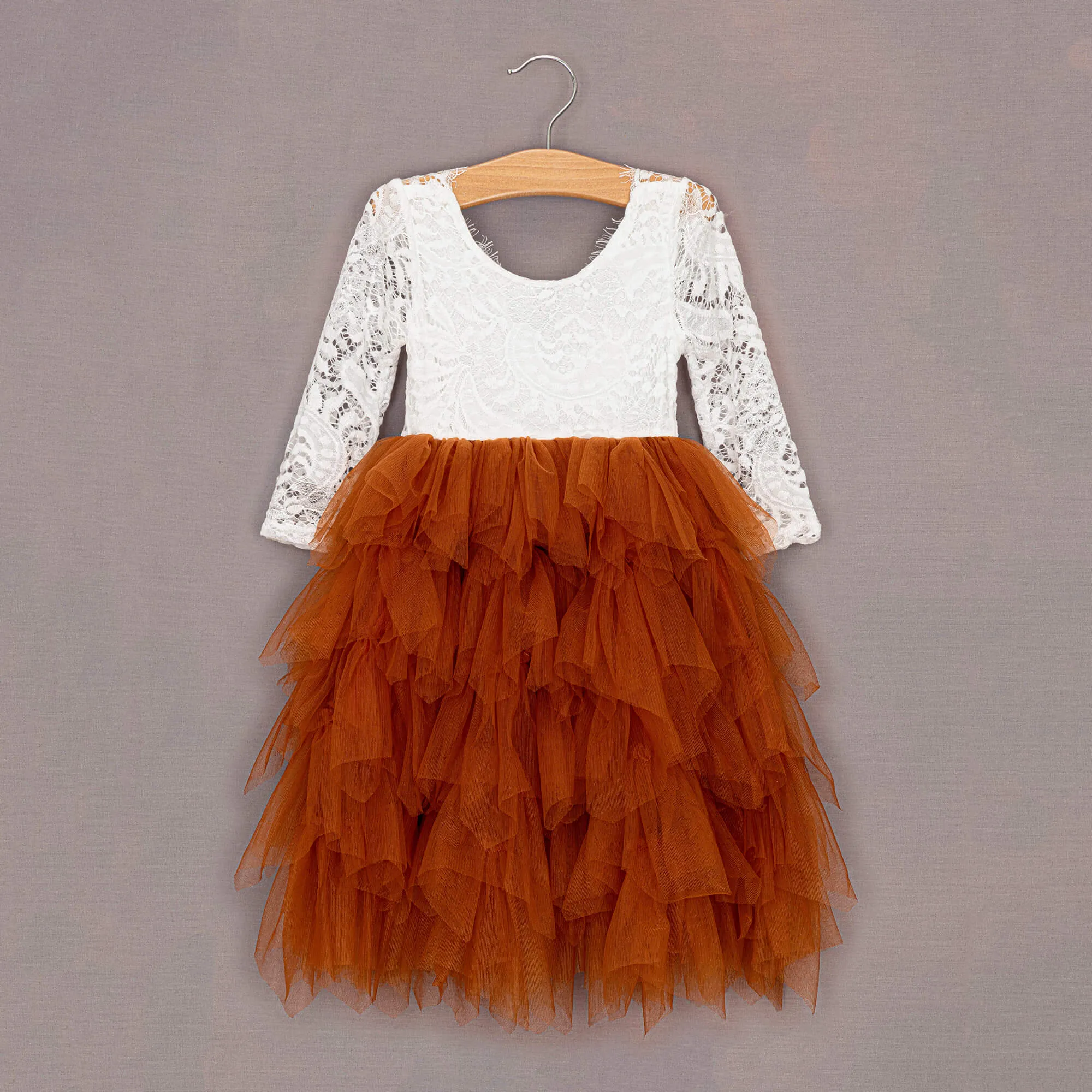 Baby Bohemian Spirit Dress - Burnt Orange