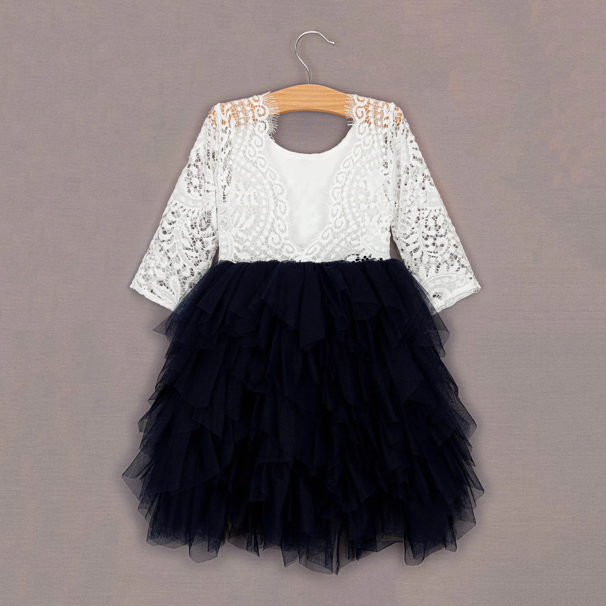 Baby Bohemian Spirit Dress - Navy Blue