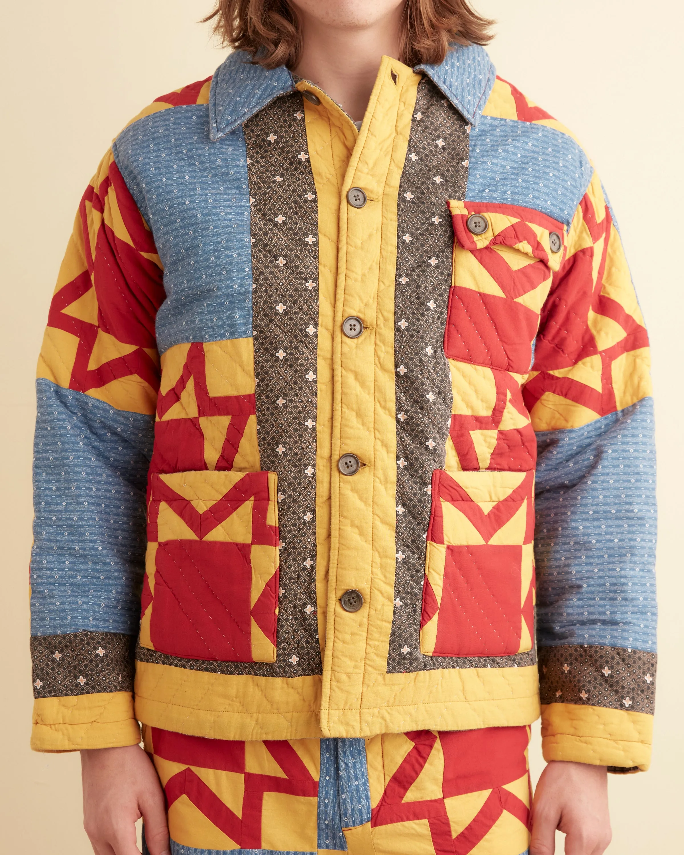 Blazing Star Quilt Jacket