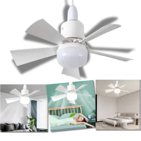 E27 Socket Fan Light