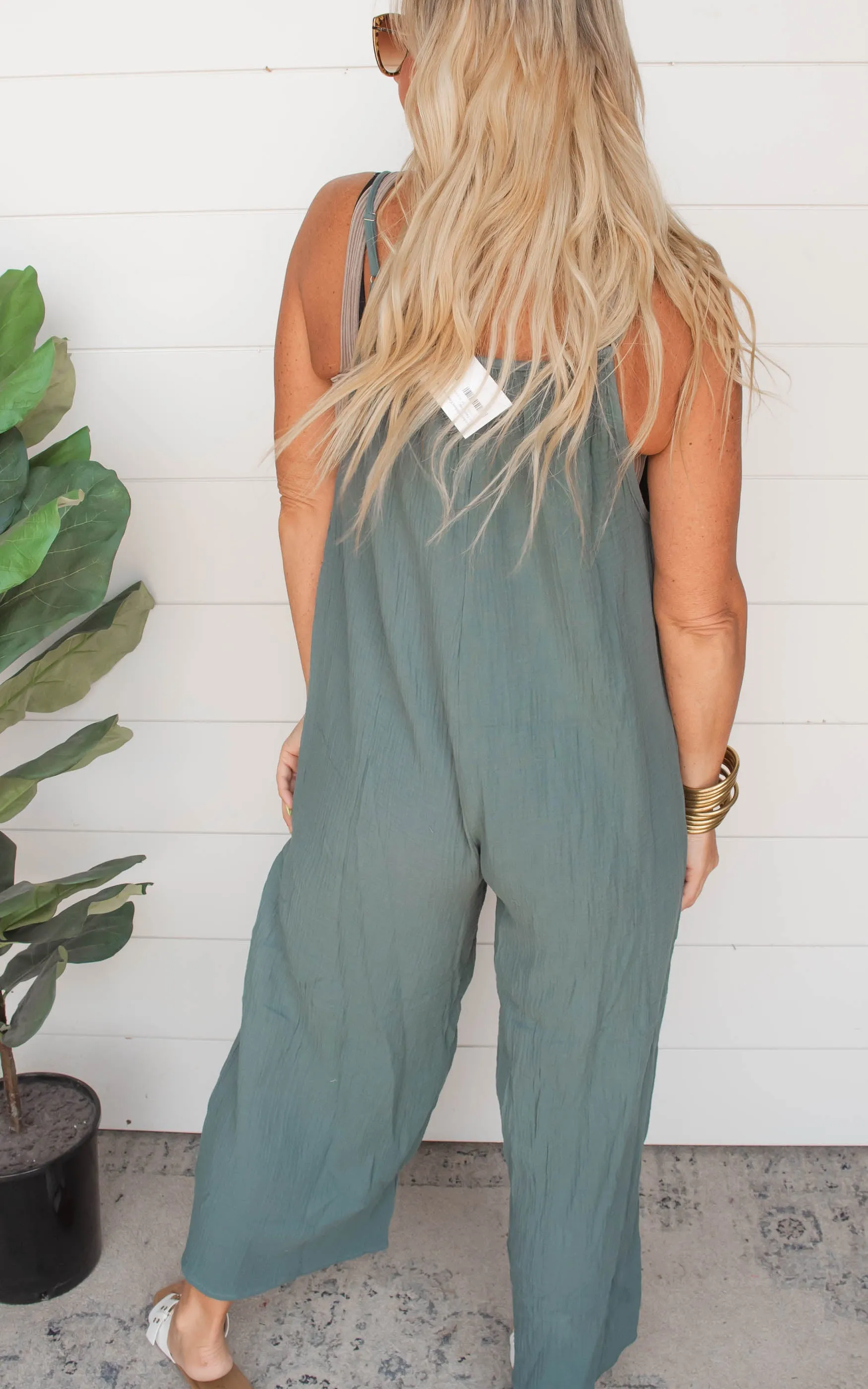 Free Spirit Natural Cotton Jumpsuit | FINAL SALE