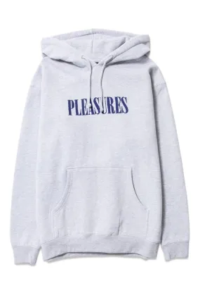 GREY TICKLE LOGO HOODY - Heather Grey