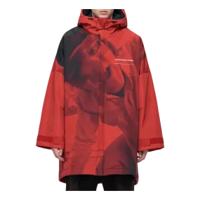 Jacquard Wool Blouson Red