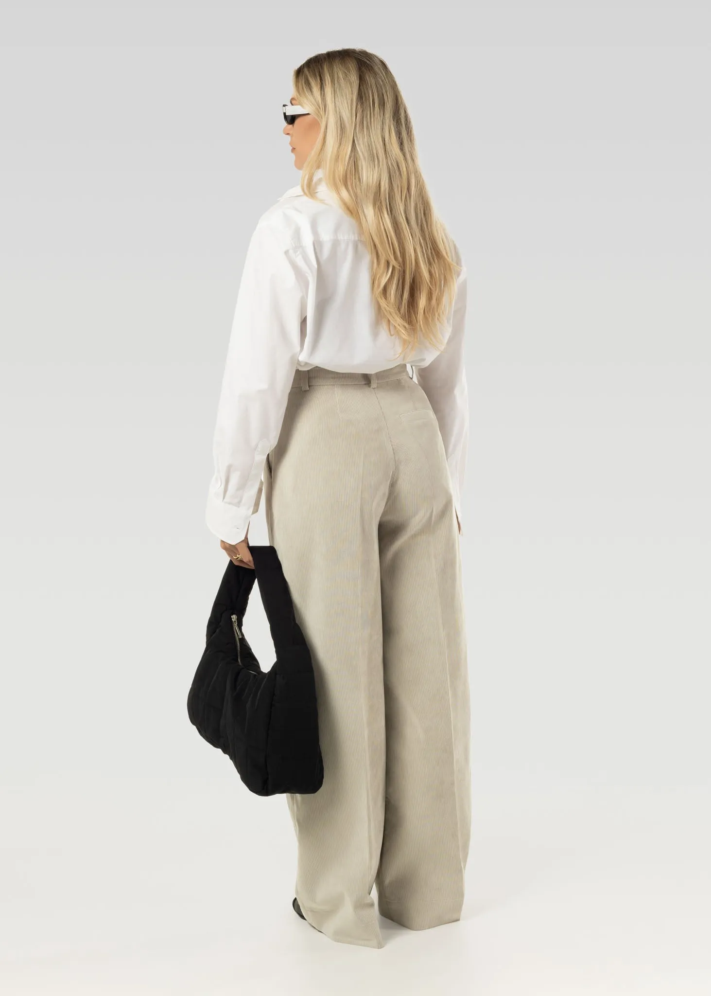 Lewis Corduroy Trousers - Beige
