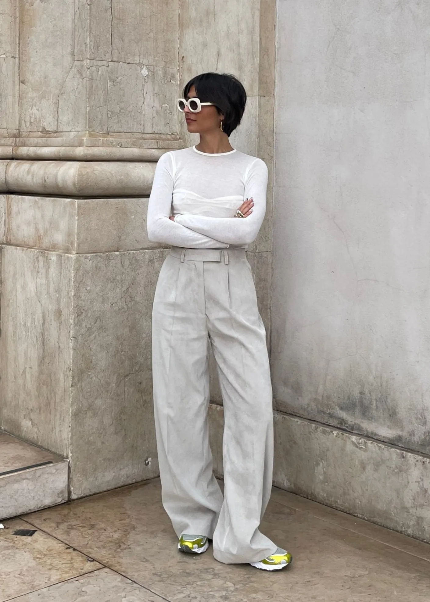 Lewis Corduroy Trousers - Beige