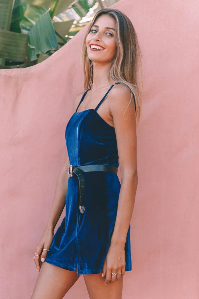 Lost And Found Dress Navy