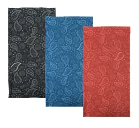 Oxford 'Comfy' Neck Tubes - 3 pack - Paisley