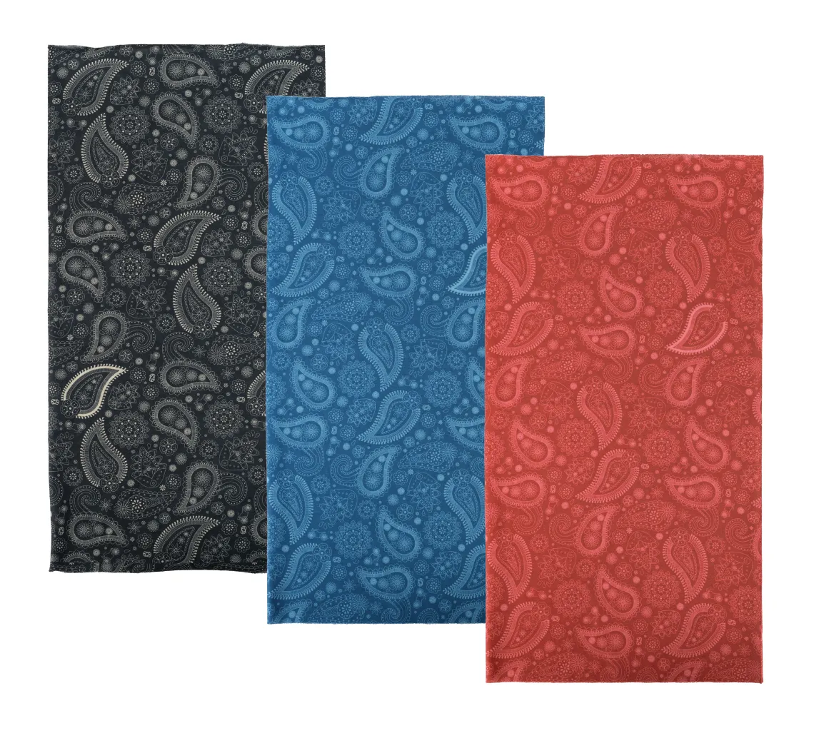 Oxford 'Comfy' Neck Tubes - 3 pack - Paisley