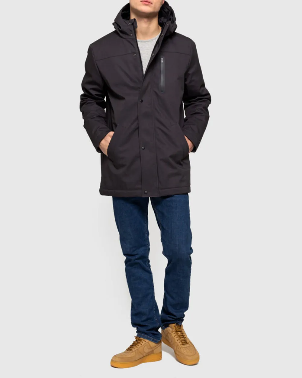 Rvlt 7443 Outdoor Parka Jacket | Grey
