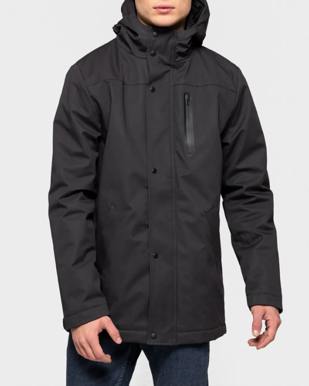 Rvlt 7443 Outdoor Parka Jacket | Grey
