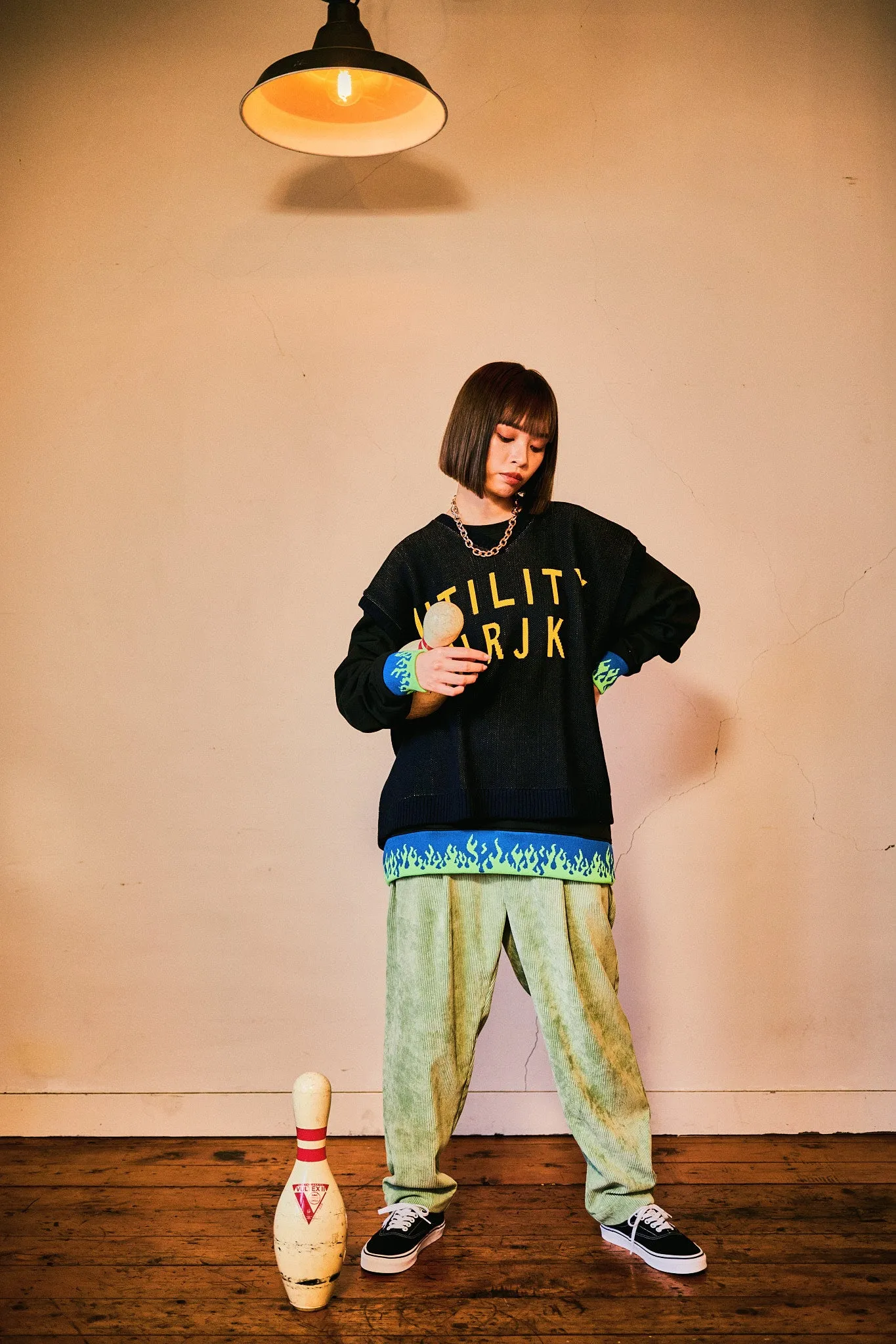 [新春SALE]EFFECTEN(エフェクテン) / corduroy tuck EZ pants