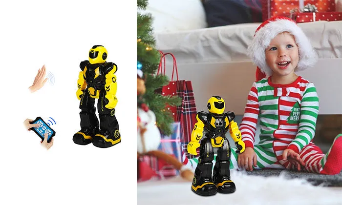 Smart RC Gesture-Sensing Robot with Remote Control