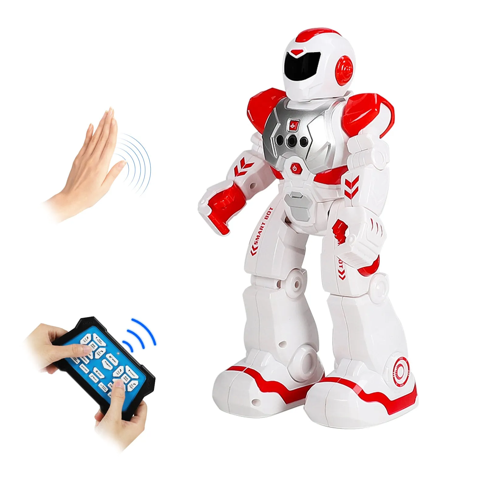 Smart RC Gesture-Sensing Robot with Remote Control