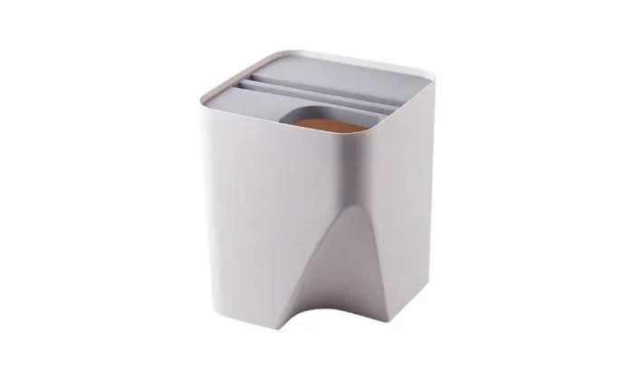 Smart Stackable Bin Set of 3 - Grey