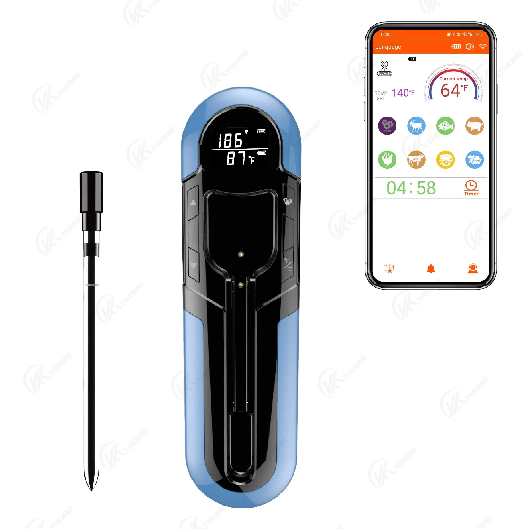 Smart Wireless BBQ Thermometer