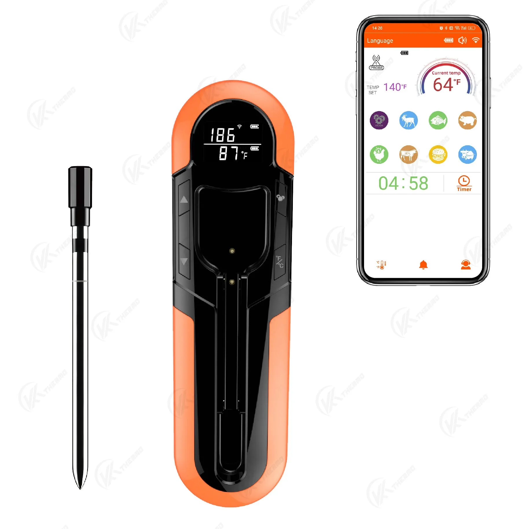 Smart Wireless BBQ Thermometer