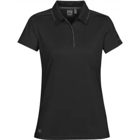 Stormtech Women's Black/Graphite Inertia Sport Polo