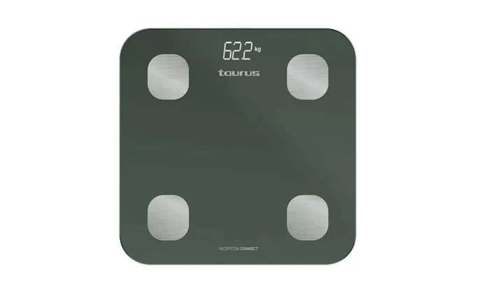 Taurus Bathroom Scale App Enabled Digital Glass 180kg "Inception Connect"