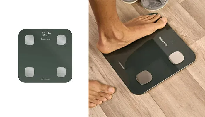Taurus Bathroom Scale App Enabled Digital Glass 180kg "Inception Connect"