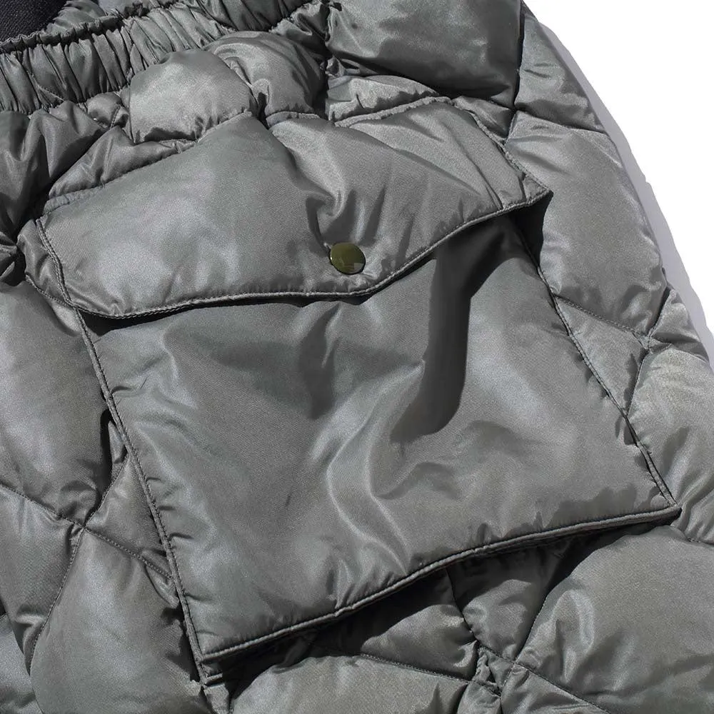 The Real McCoy's Quilted Down Trousers Olive