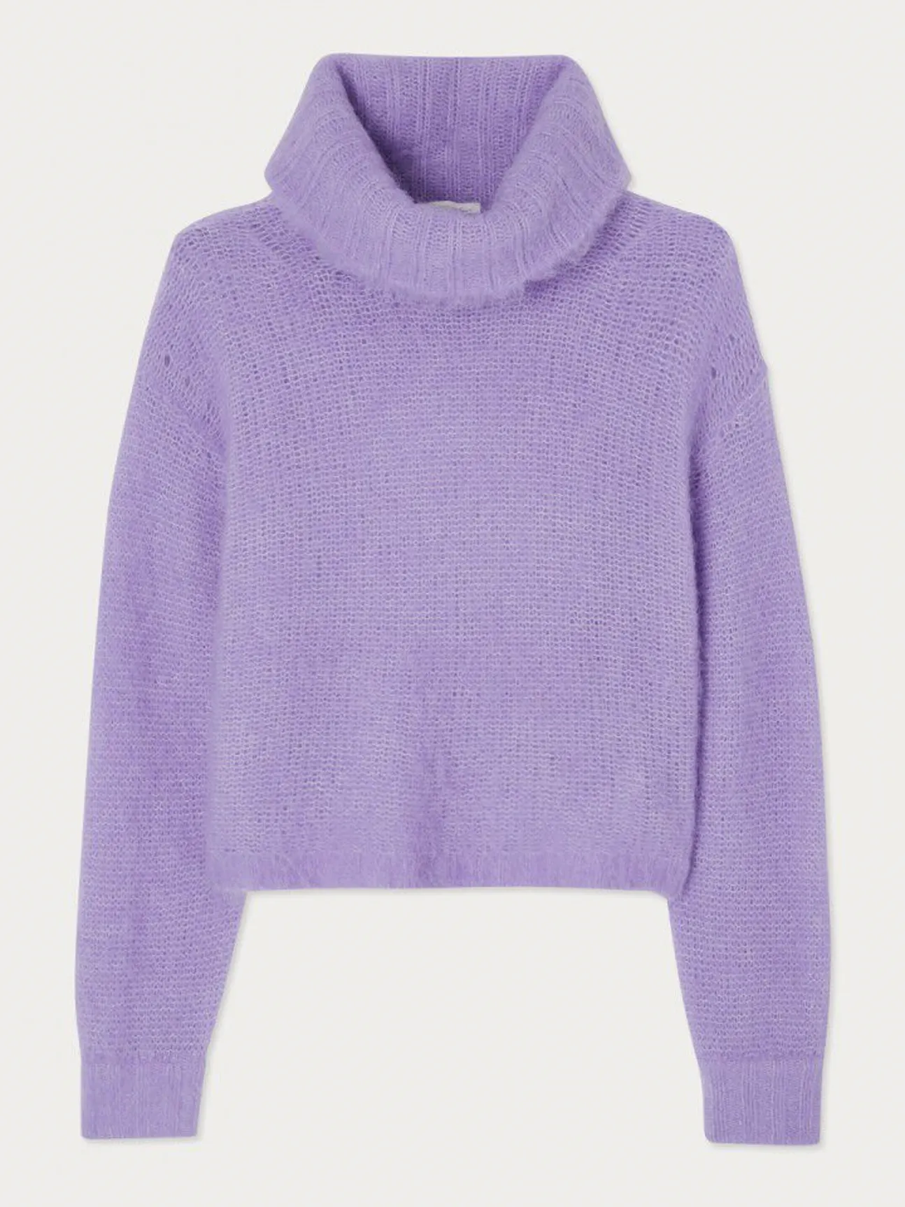 Tyji Rollneck Sweater in Mauve