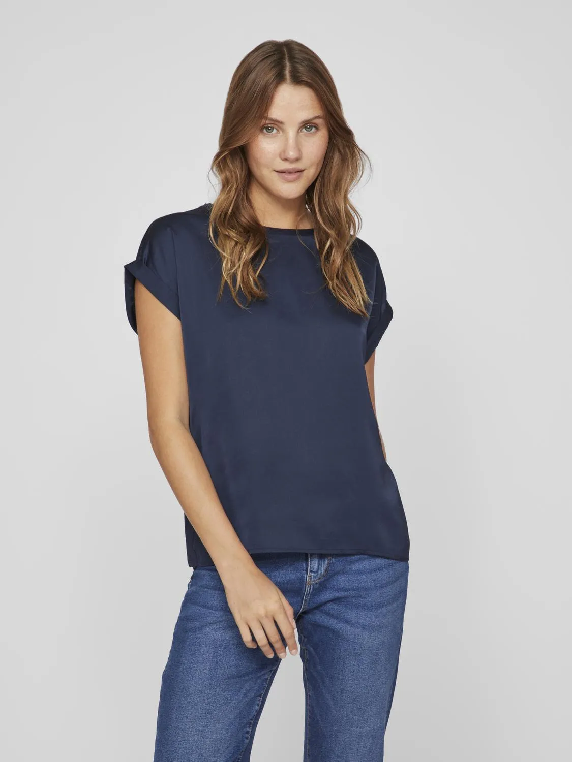 VIELLETTE Top - Navy Blazer